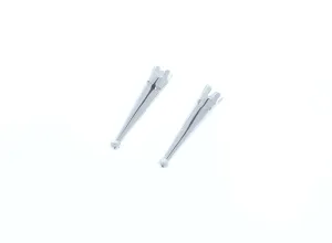 1.29" Bolo tips, classic silver, sold by 2 each