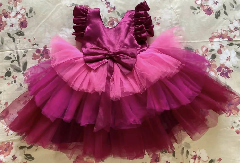 1st Birthday Party wear dress / Fancy frock