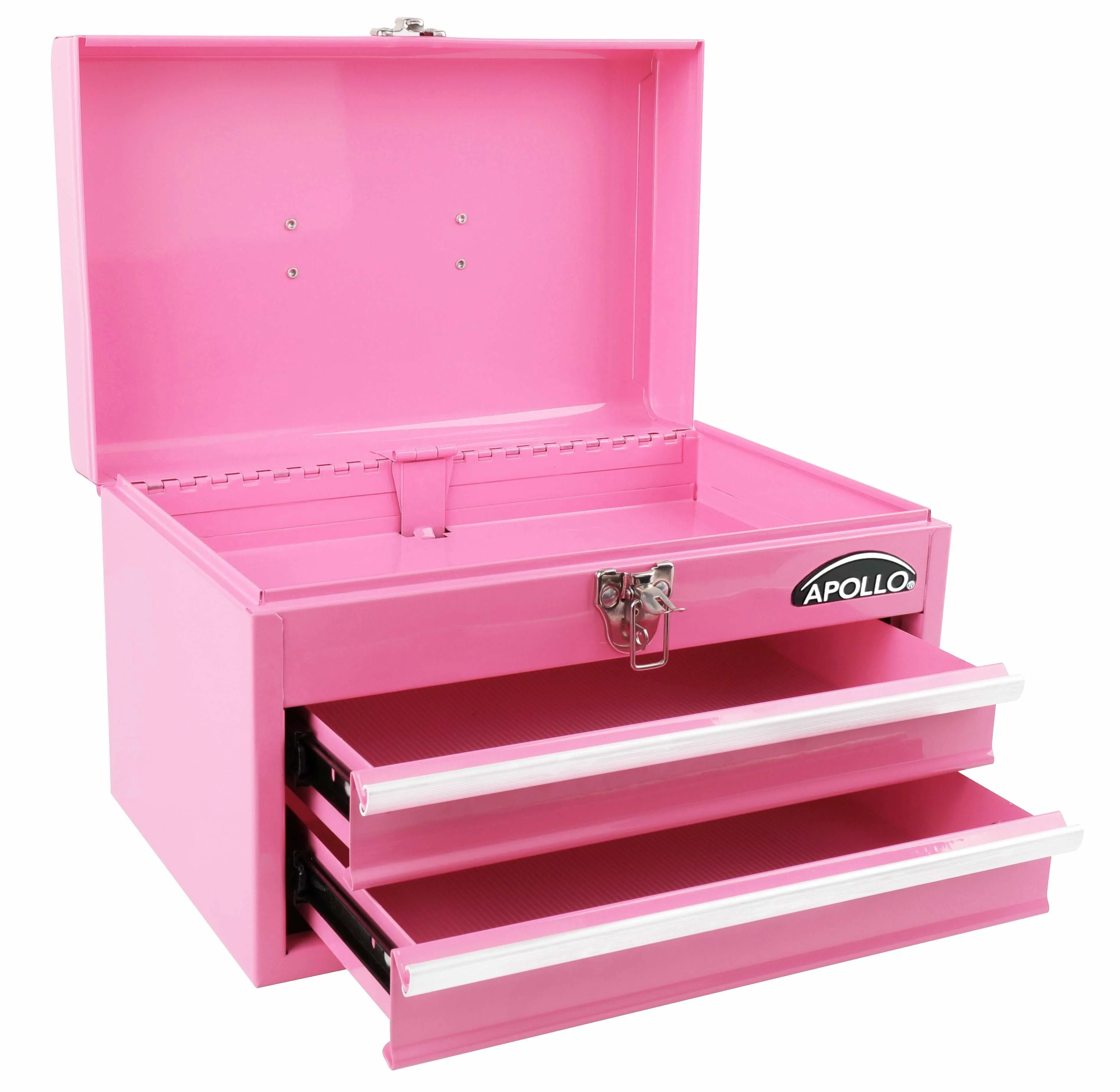 2-Drawer Pink Steel Chest -- DT5010P