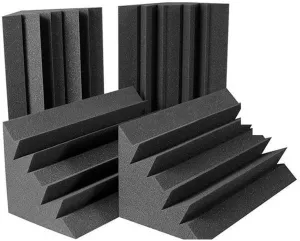 4 Pack of Acoustic Studio Bass Traps 9.4" X 4.7" X 4.7" Sound-Proofing/Sound Absorption