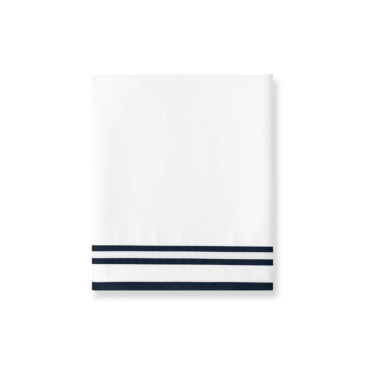 430TC Sateen Striped Flat Sheet | Amalia Home Sonata