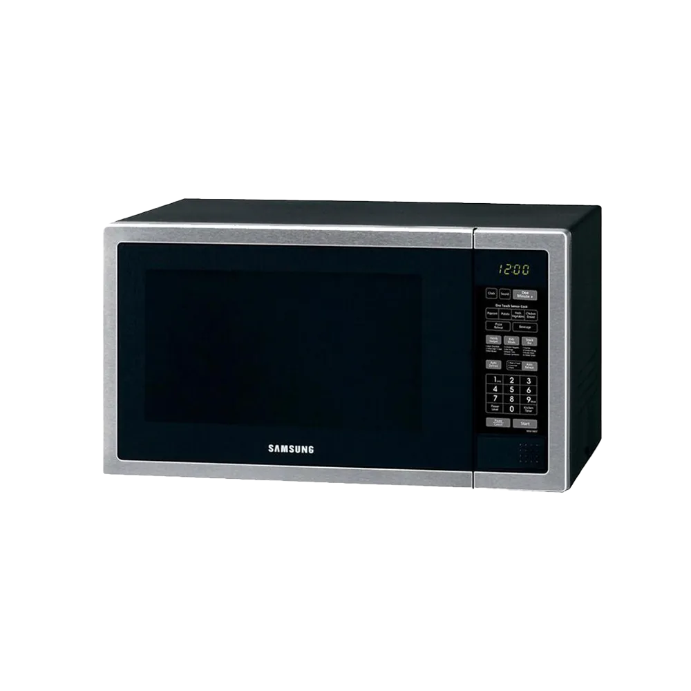 55L 1000 Watt Solo Microwave - Stainless Steel Front & Black Body