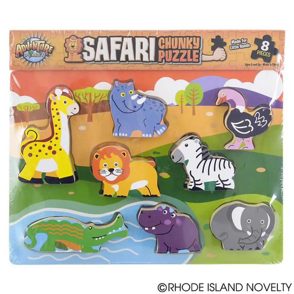 Adventure Planet 8 Piece Chunky Safari Puzzle