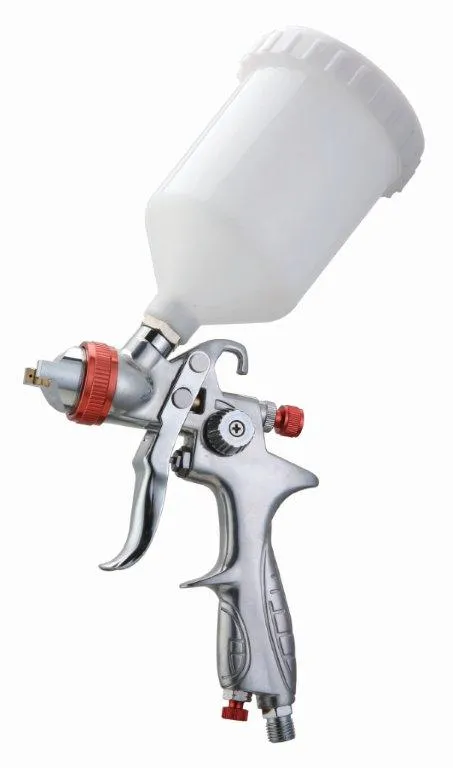 Aircraft Spray Gun Hvlp 1.4Mm Nozzle 600Cc Plastic Cup