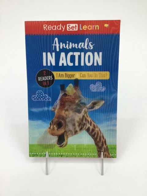 Animals in Action Paperback Book