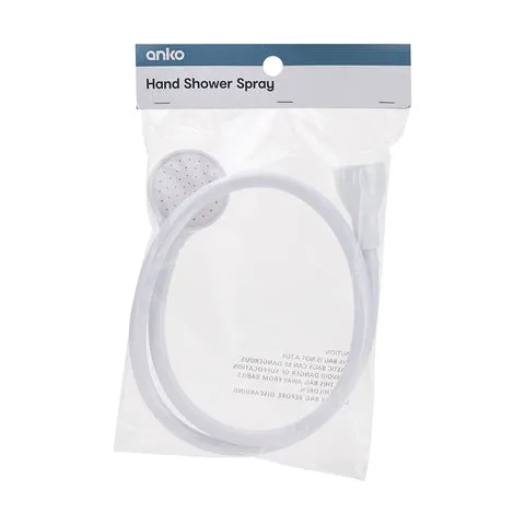 Anko White Hand Shower Spray / Great Addition to Your Bathroom