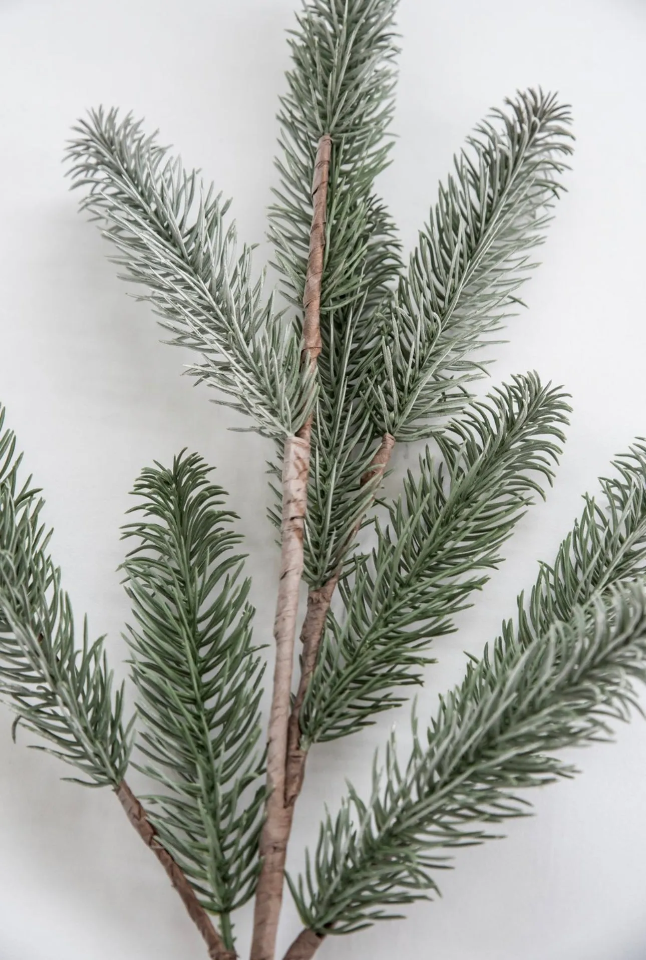 Artificial, Snowy pine spray