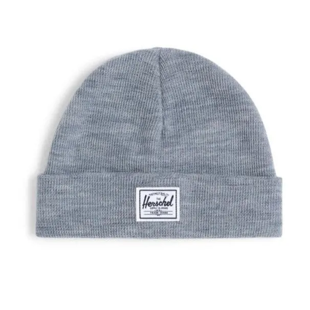 Baby Beanie - Heather Light Grey