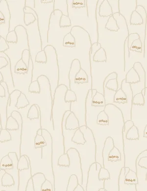 Baby Bells Wallpaper by Susan Hable Swatch