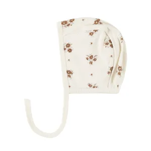 Baby Bonnet - Autumn Flora - Ivory