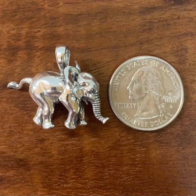 Baby Elephant Pendant