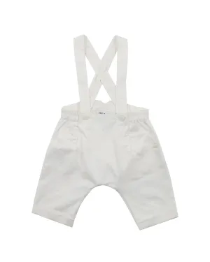 Bebe Christening Overalls - Ivory (Size 000-2)