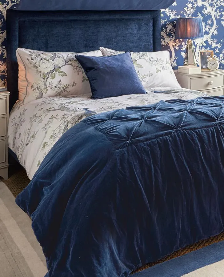 Belvedere Print Midnight Duvet Cover