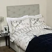 Belvedere Print Midnight Duvet Cover