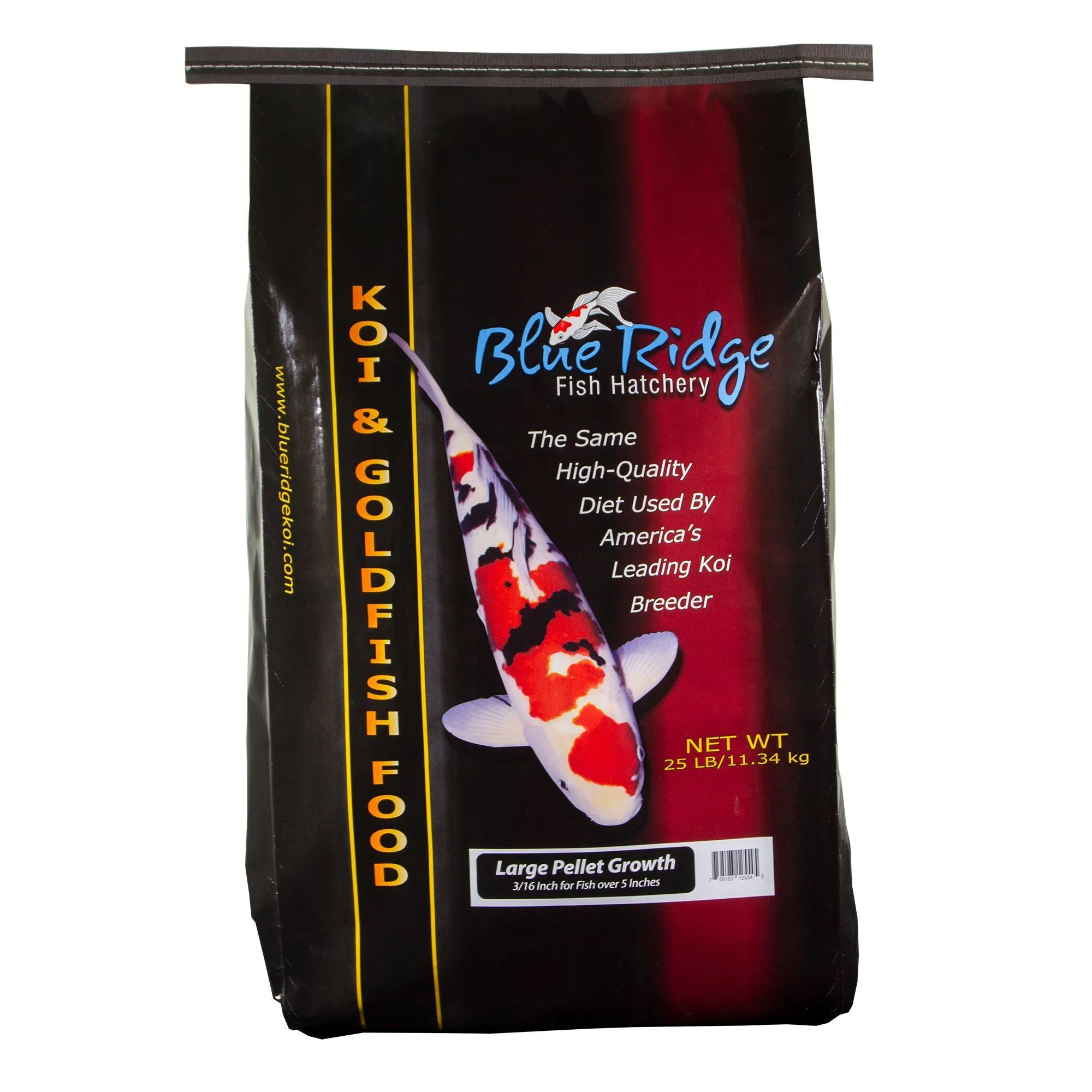 Blue Ridge Growth Large Pellet Formula Koi & Goldfish Food