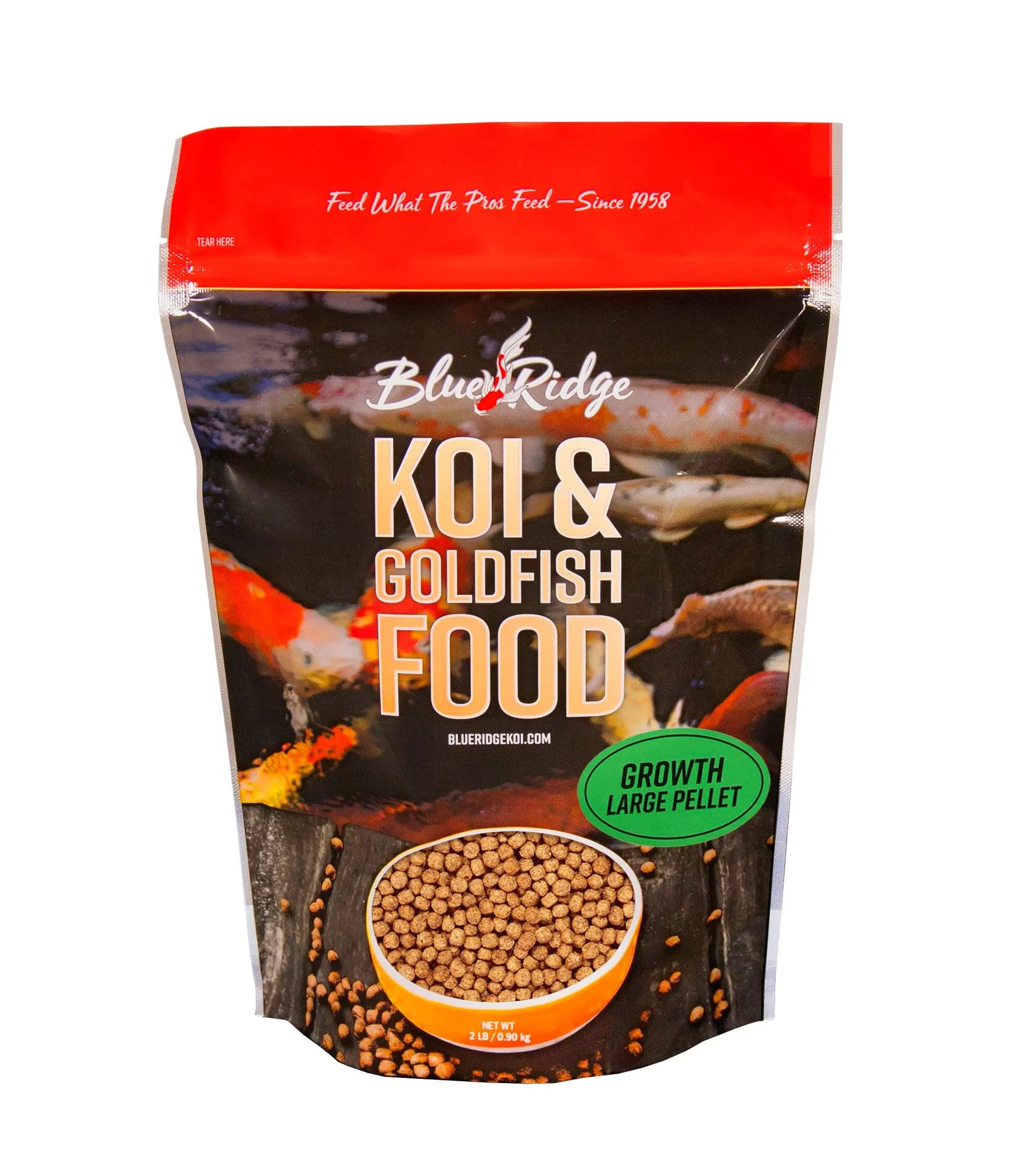 Blue Ridge Growth Large Pellet Formula Koi & Goldfish Food