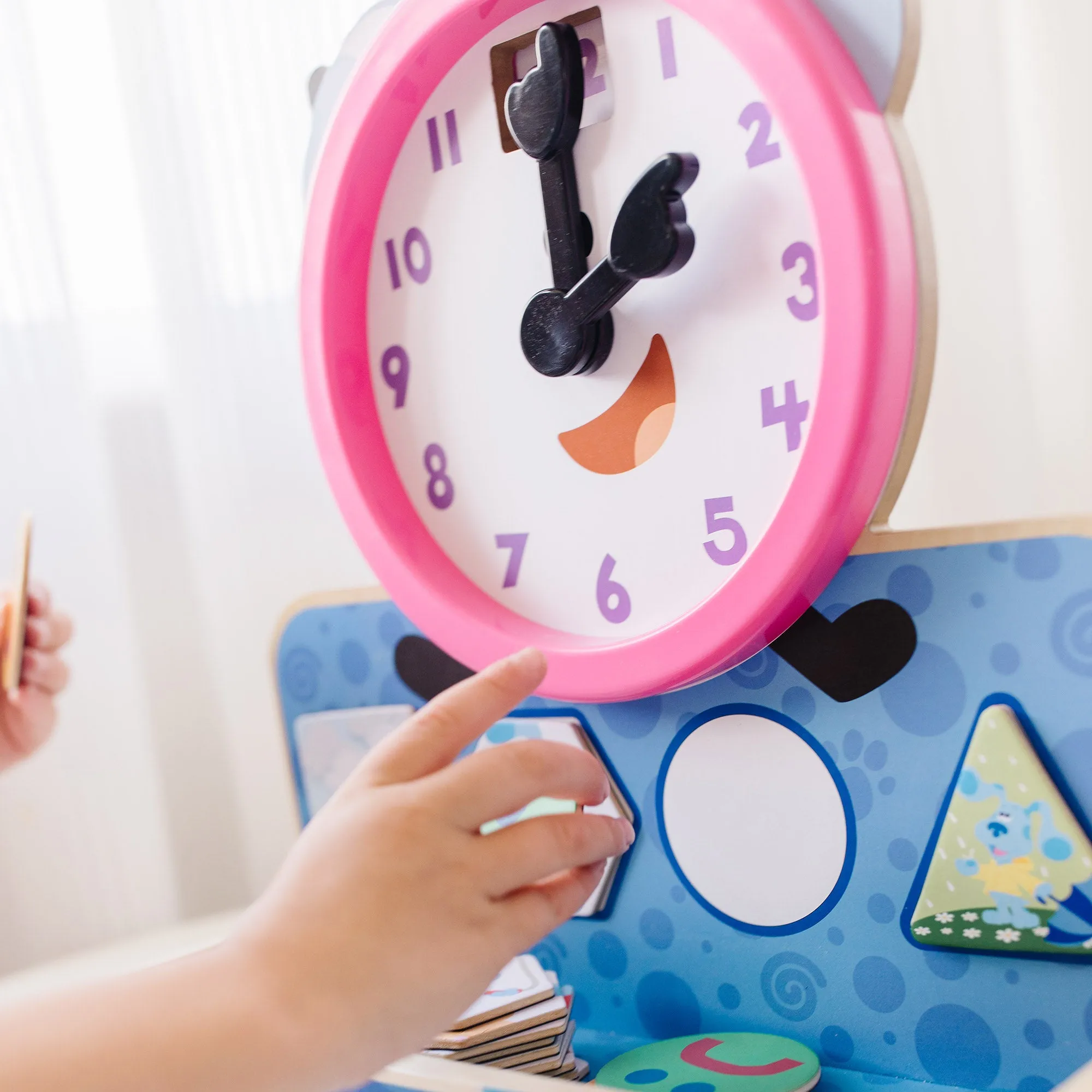 Blue's Clues & You! Wooden Tickety Tock Magnetic Clock