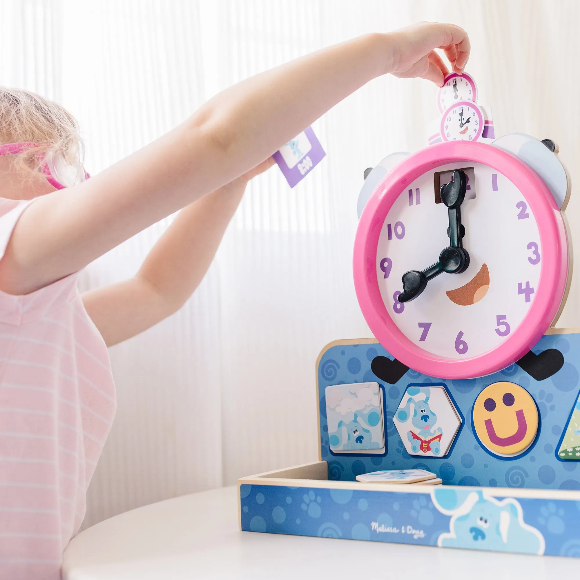 Blue's Clues & You! Wooden Tickety Tock Magnetic Clock