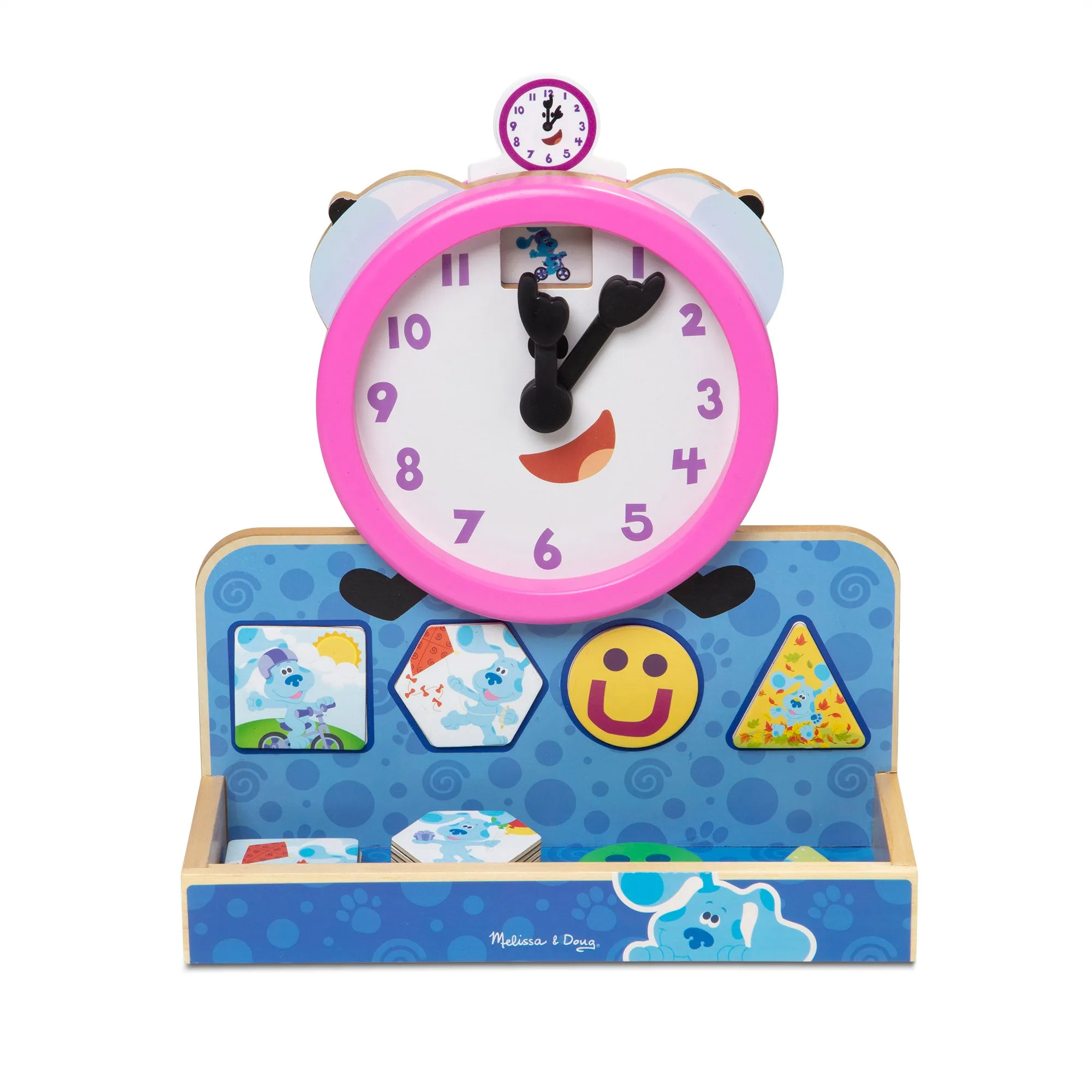 Blue's Clues & You! Wooden Tickety Tock Magnetic Clock