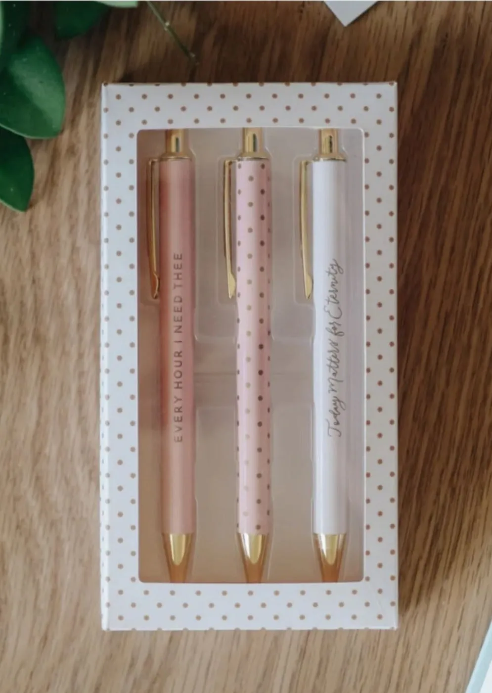 Blush Pink Pen Set