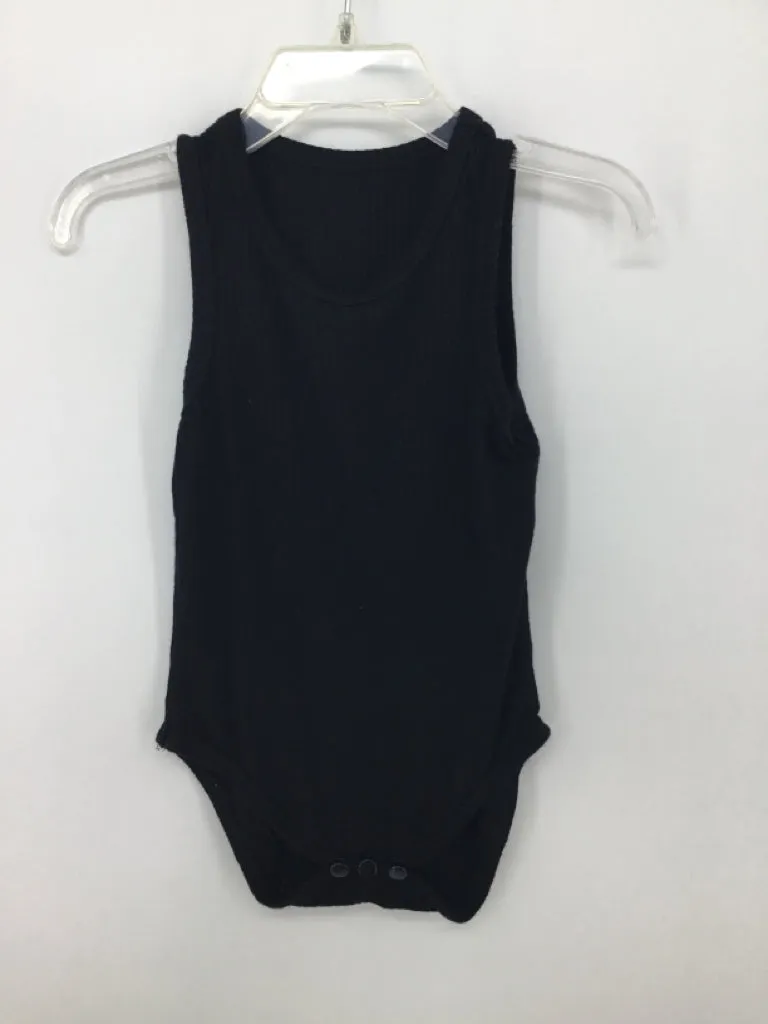 brandless Child Size 3-6 Months Black Onesie