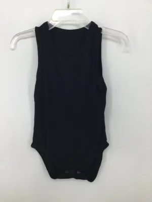 brandless Child Size 3-6 Months Black Onesie