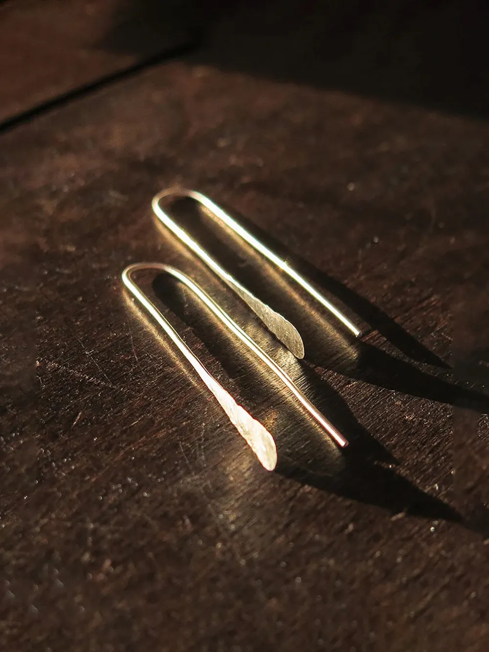 Christy Lea Payne Goldfill Pushpin Earrings