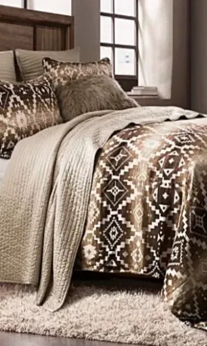 Cowgirl Kim Chalet Aztec Comforter Set