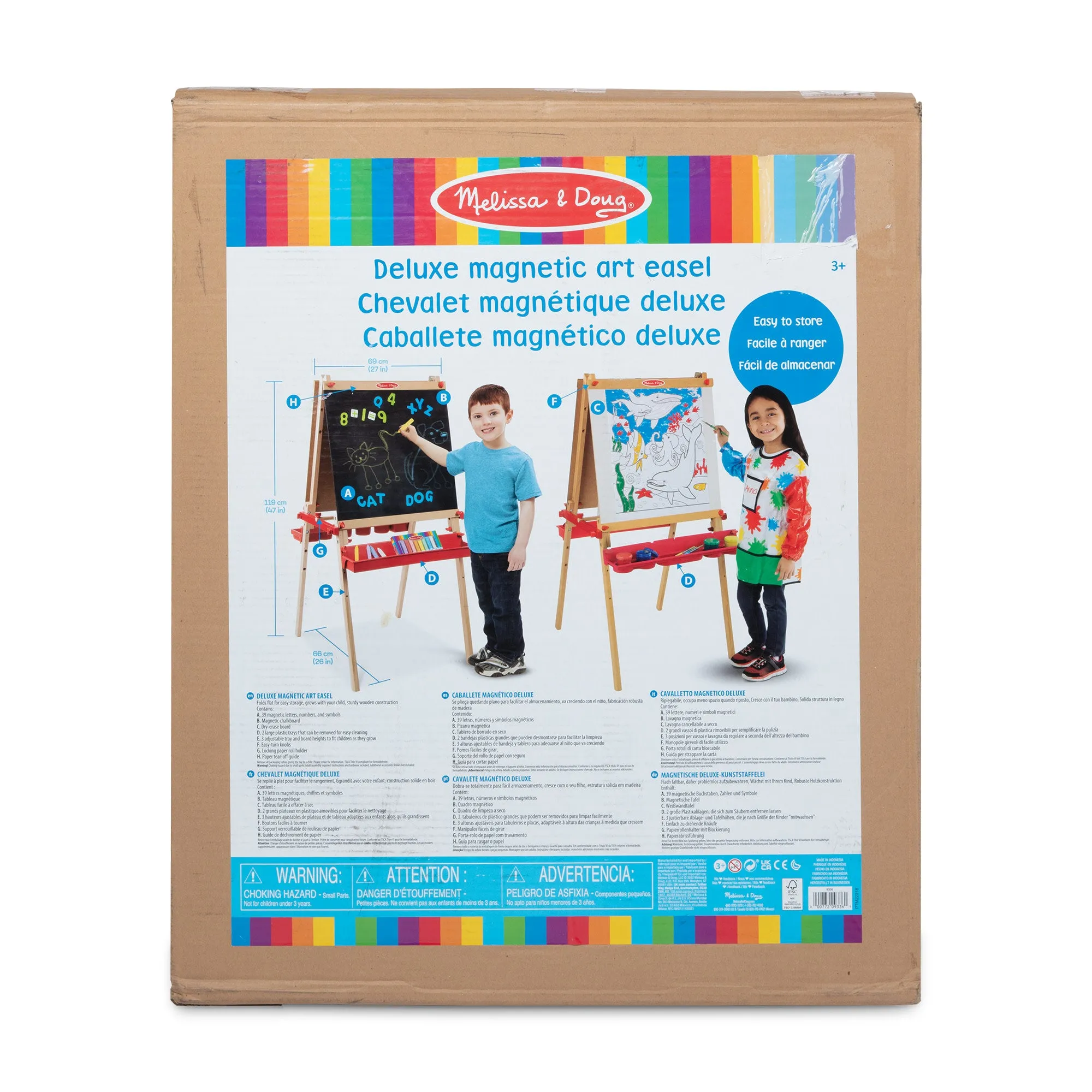 Deluxe Magnetic Standing Art Easel