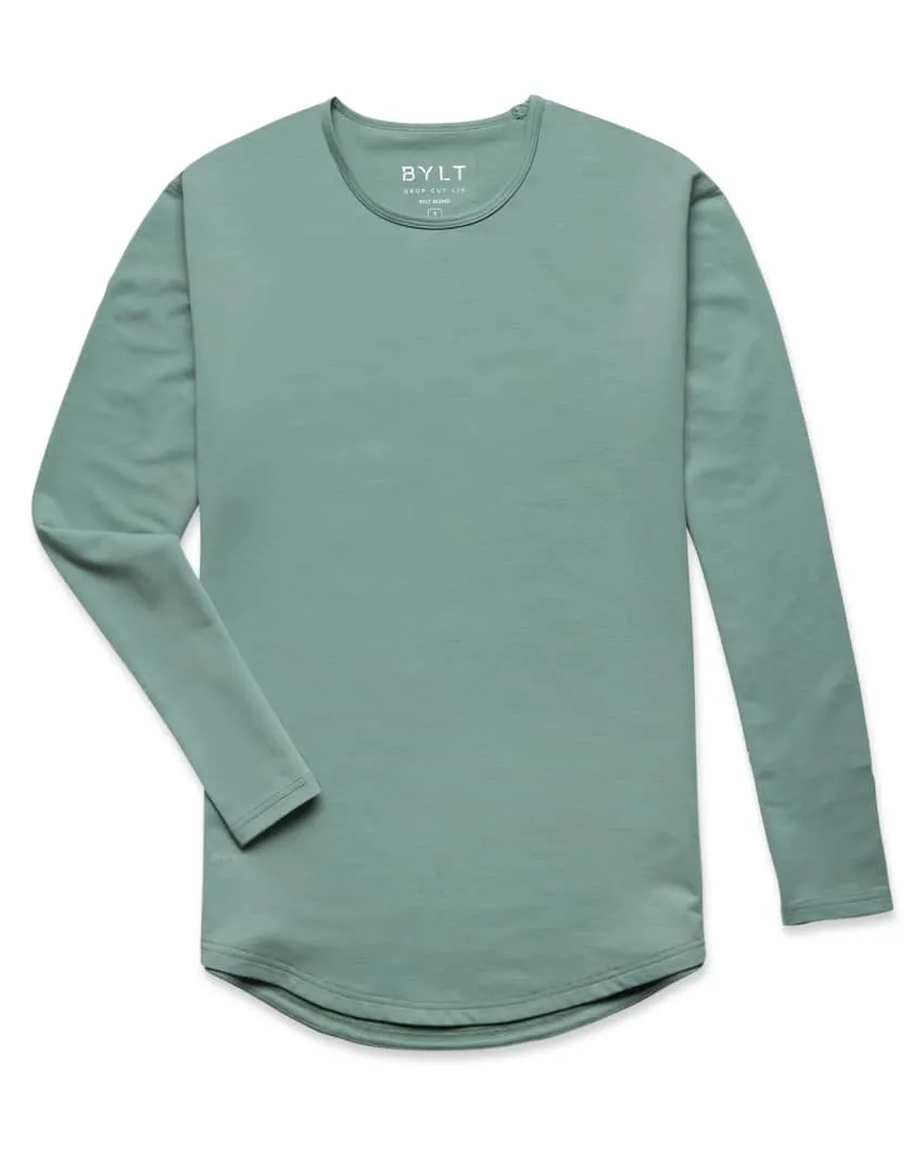 Drop-Cut Long Sleeve: BYLT Signature <!-- Size S -->