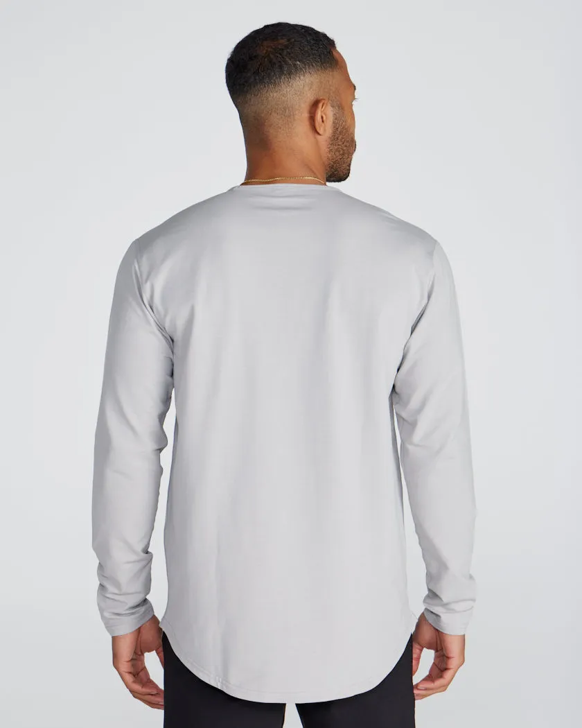 Drop-Cut Long Sleeve: BYLT Signature <!-- Size S -->