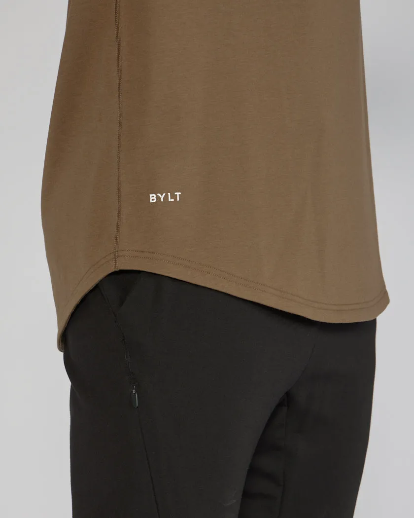 Drop-Cut Long Sleeve: BYLT Signature <!-- Size S -->