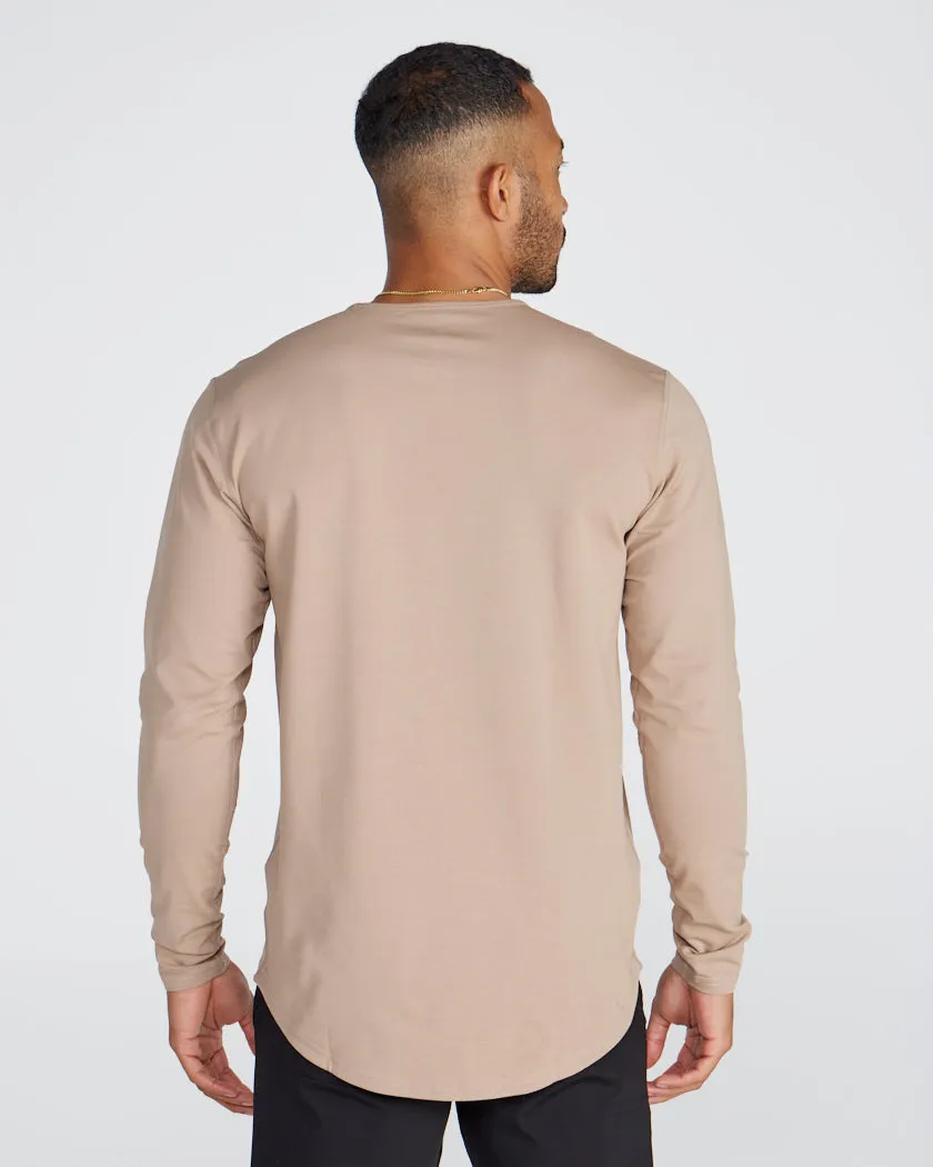 Drop-Cut Long Sleeve: BYLT Signature <!-- Size S -->