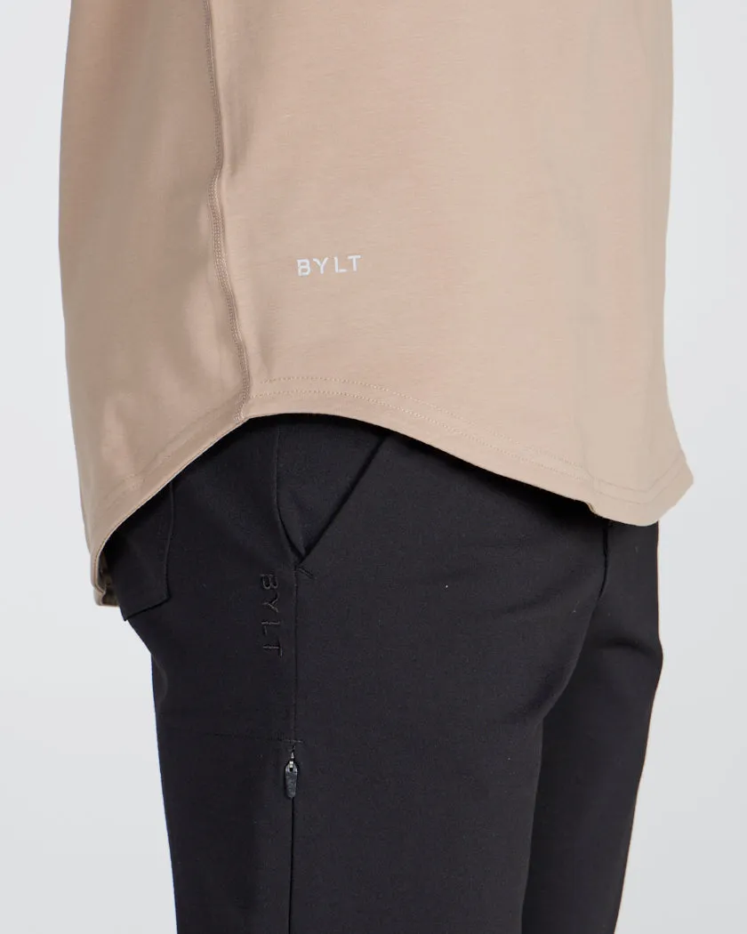 Drop-Cut Long Sleeve: BYLT Signature <!-- Size S -->