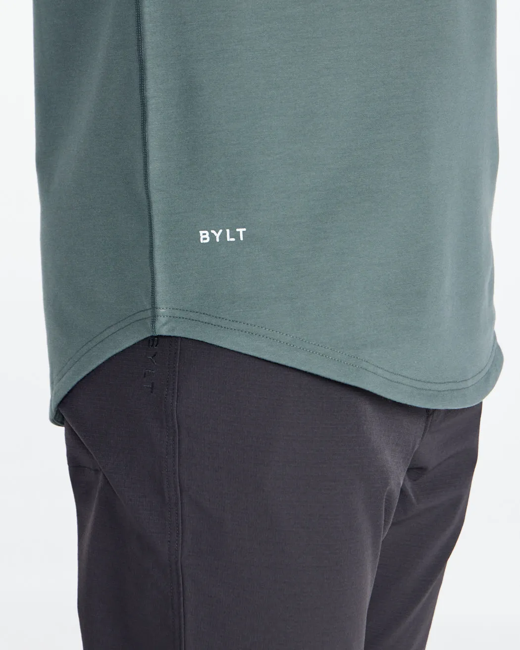 Drop-Cut Long Sleeve: BYLT Signature <!-- Size S -->