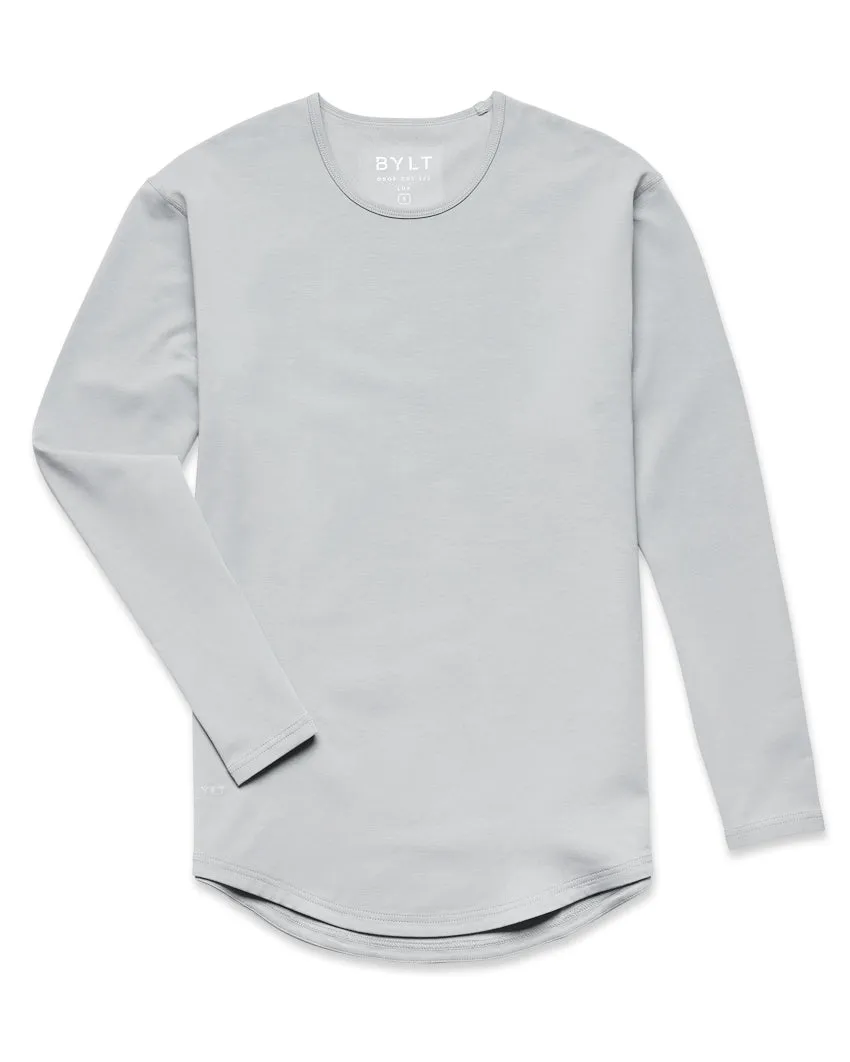 Drop-Cut Long Sleeve: BYLT Signature <!-- Size S -->