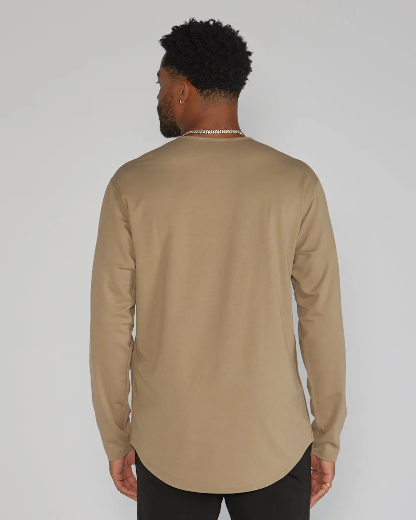 Drop-Cut Long Sleeve: BYLT Signature <!-- Size S -->