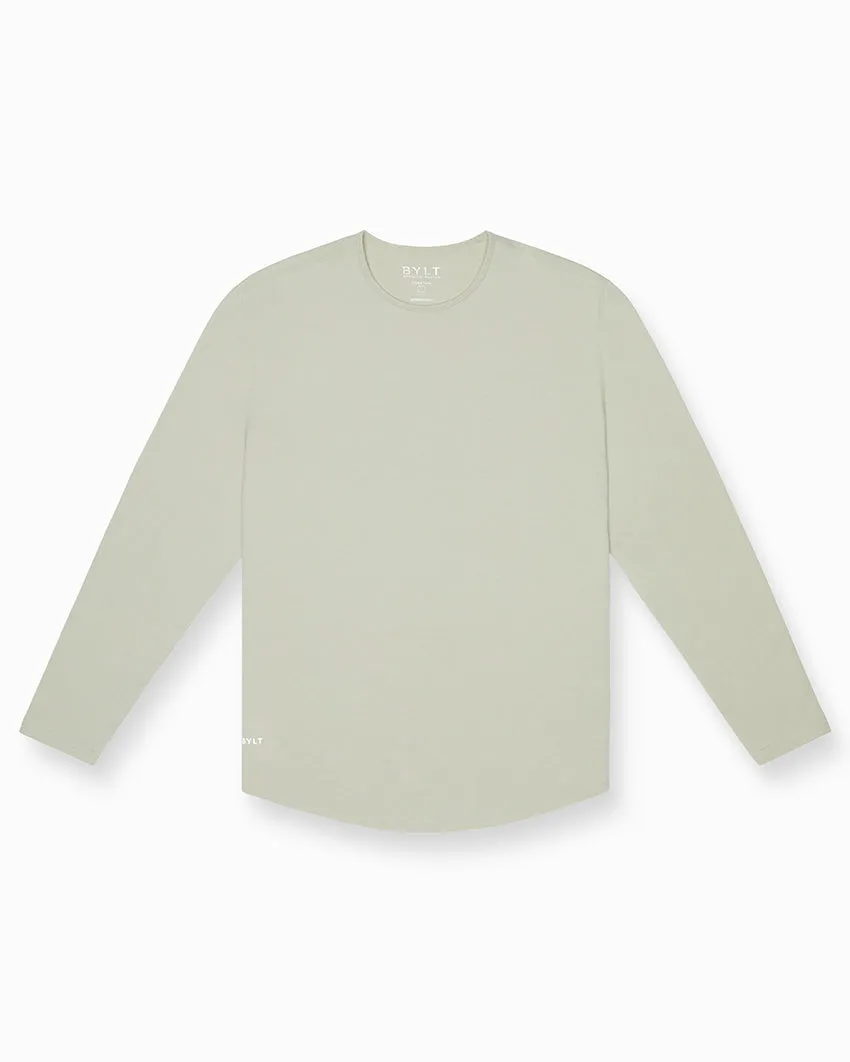 Drop-Cut Long Sleeve: BYLT Signature <!-- Size S -->