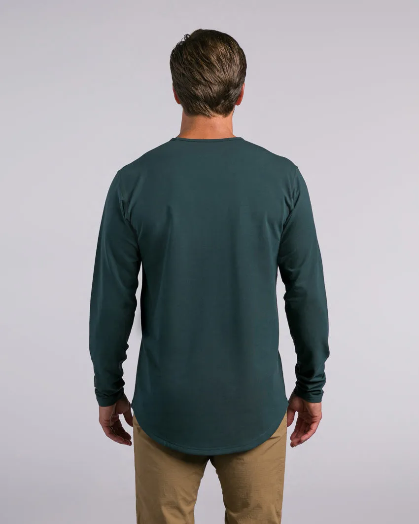 Drop-Cut Long Sleeve: BYLT Signature <!-- Size S -->