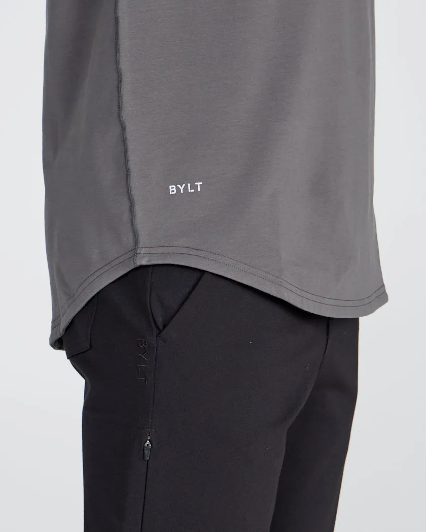 Drop-Cut Long Sleeve: BYLT Signature <!-- Size S -->