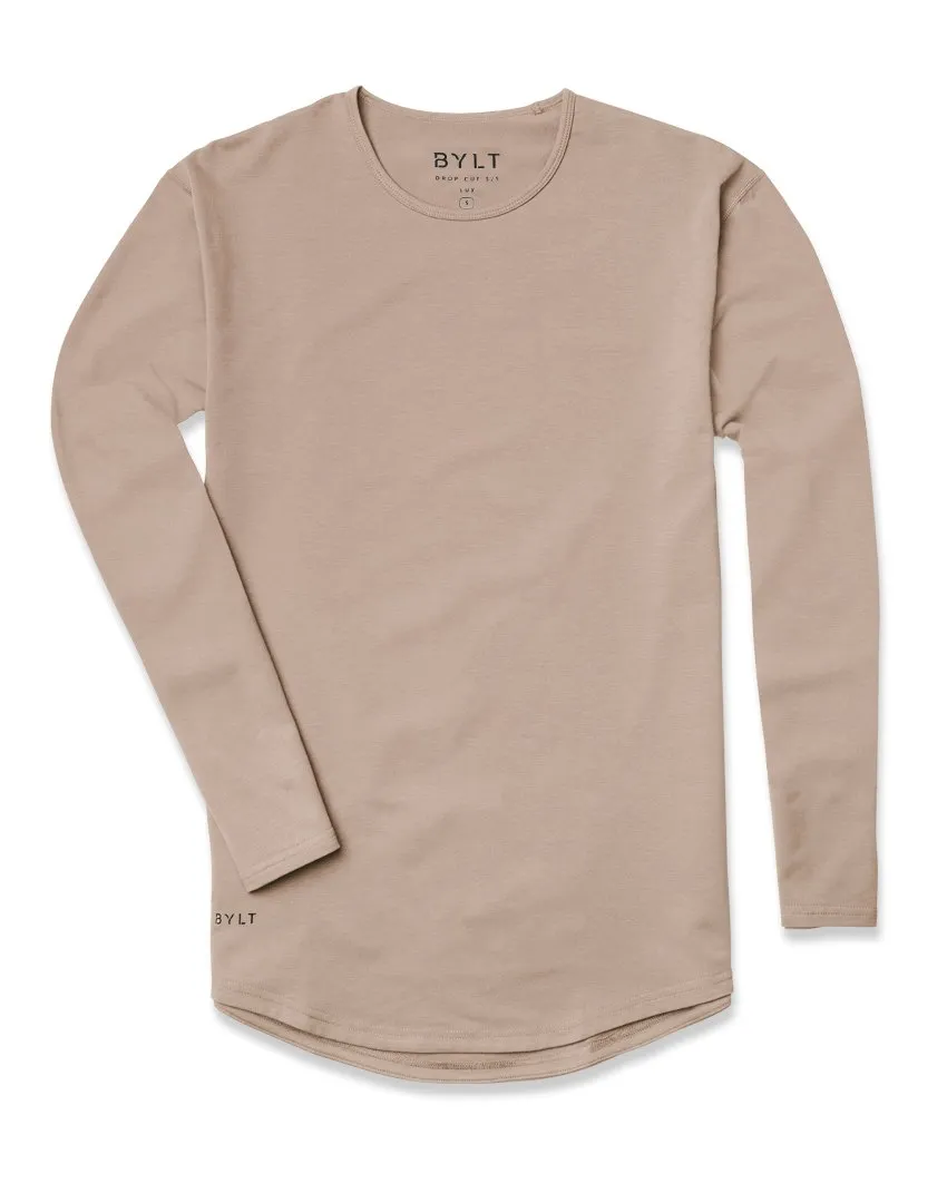 Drop-Cut Long Sleeve: BYLT Signature <!-- Size S -->