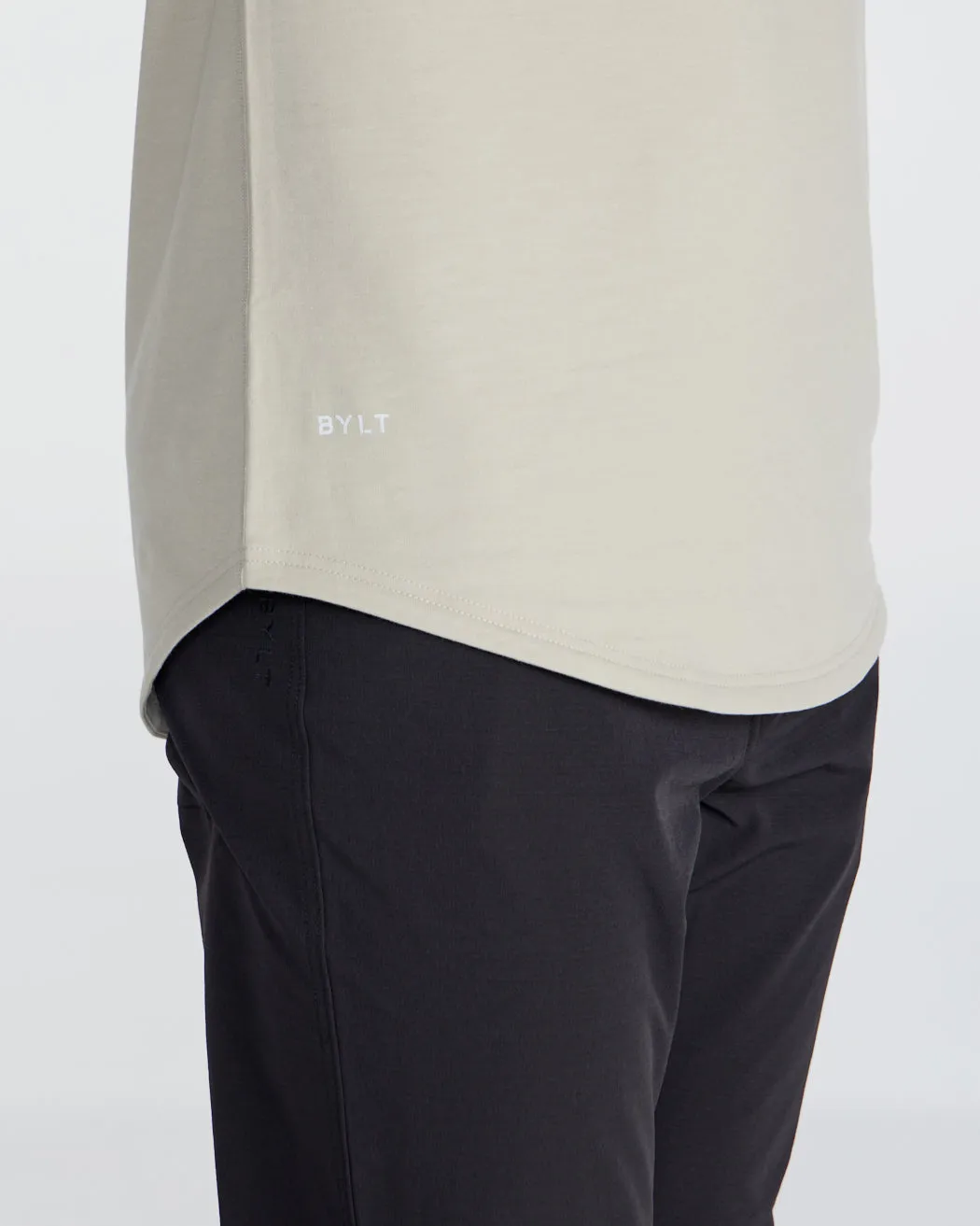 Drop-Cut Long Sleeve: BYLT Signature <!-- Size S -->