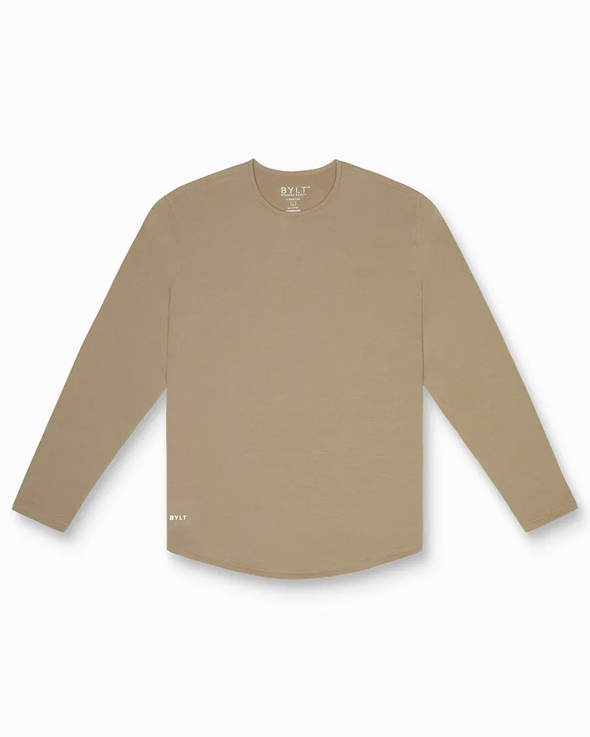 Drop-Cut Long Sleeve: BYLT Signature <!-- Size S -->