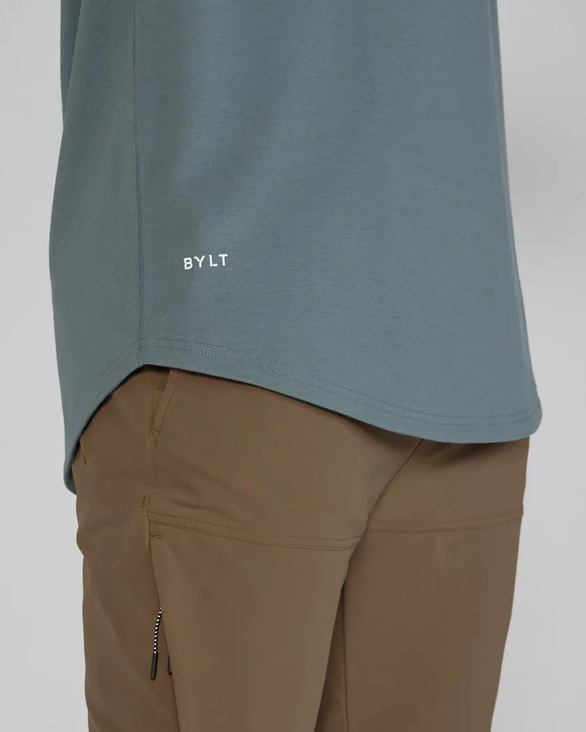 Drop-Cut Long Sleeve: BYLT Signature <!-- Size S -->