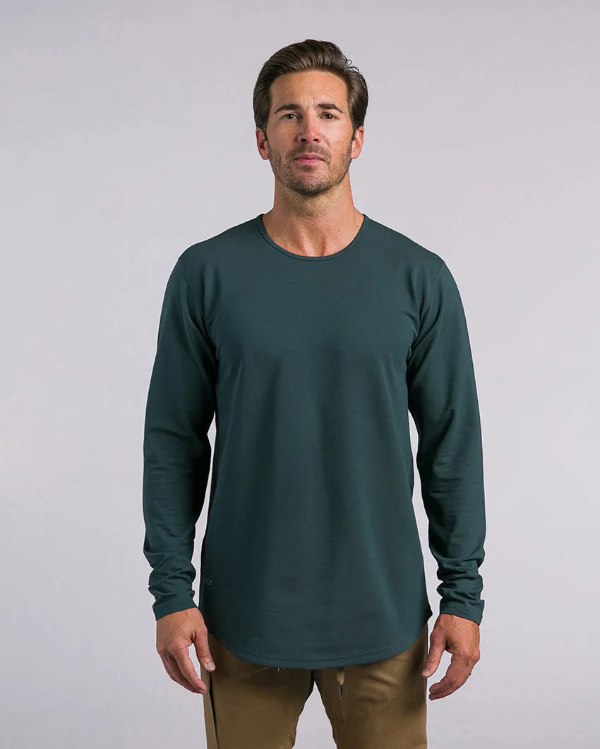 Drop-Cut Long Sleeve: BYLT Signature <!-- Size S -->