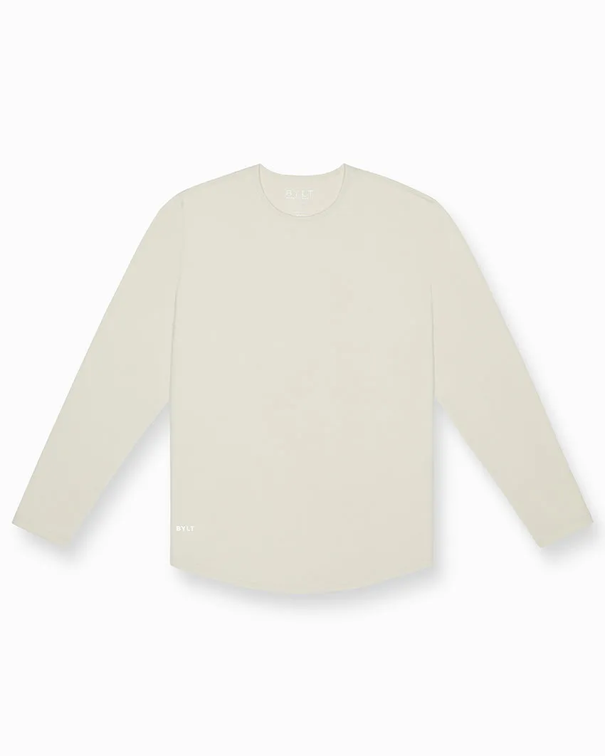 Drop-Cut Long Sleeve: BYLT Signature <!-- Size S -->