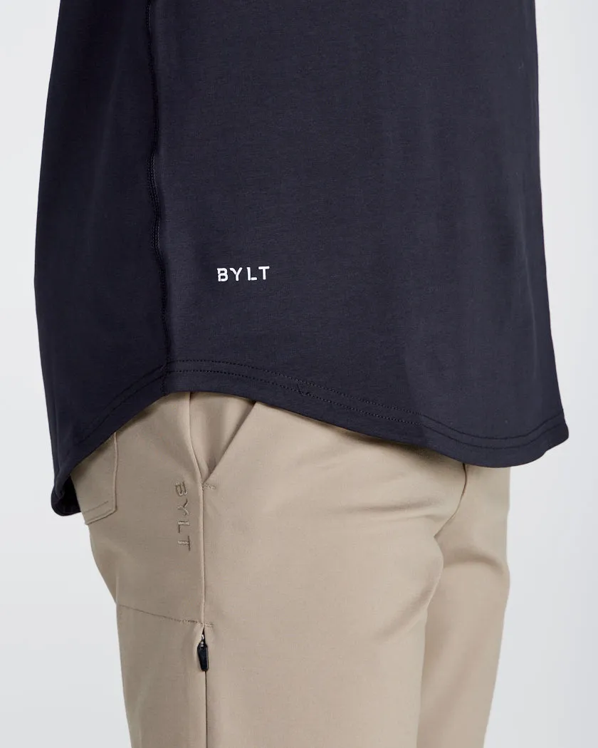 Drop-Cut Long Sleeve: BYLT Signature <!-- Size S -->