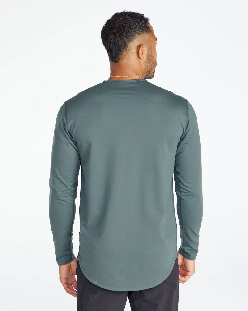 Drop-Cut Long Sleeve: BYLT Signature <!-- Size S -->