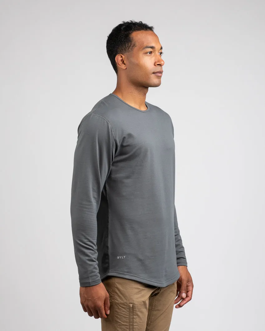 Drop-Cut Long Sleeve: BYLT Signature <!-- Size XXL -->