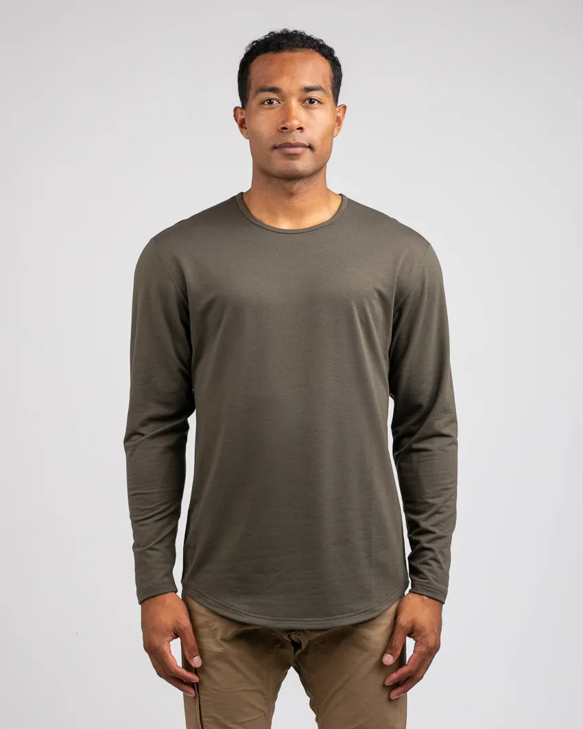 Drop-Cut Long Sleeve: BYLT Signature <!-- Size XXL -->